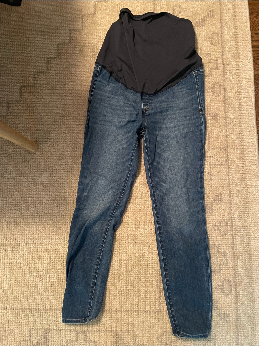 Madewell Over the Bump Skinny Maternity Jeans